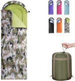 Lightweight Waterproof Three-Season Sleeping Bag, Suitable for Adults, Teenagers, and Children